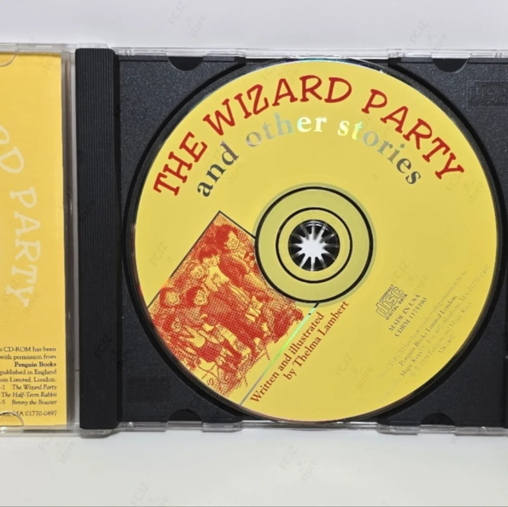 The Wizard Party and Other Stories - MAC/PC, CD-ROM, Windows 3.1/ MAC System...